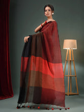 Multicolour Cotton Handwoven Soft Saree-MA50CT06350084